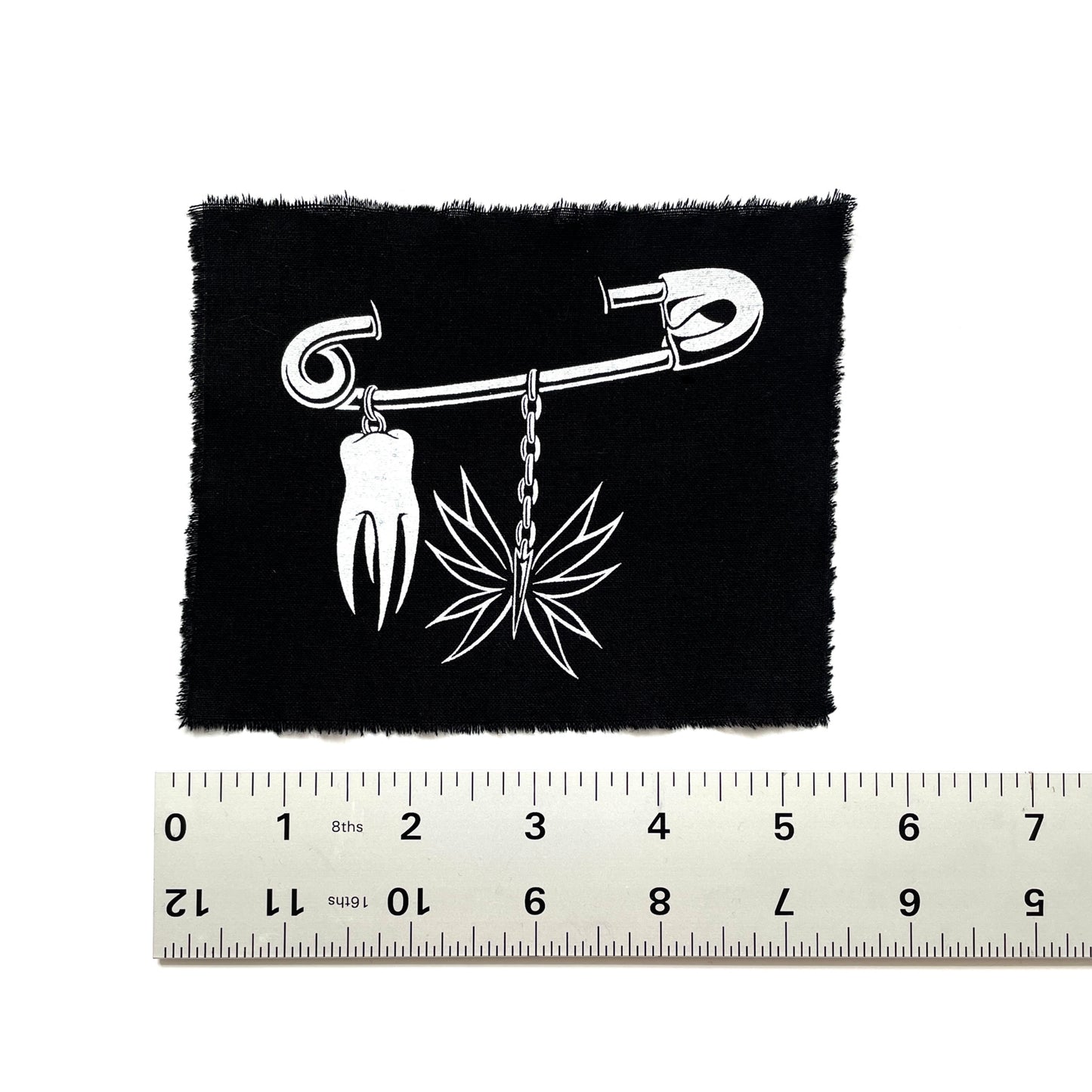 Safety Pin Charm Patch