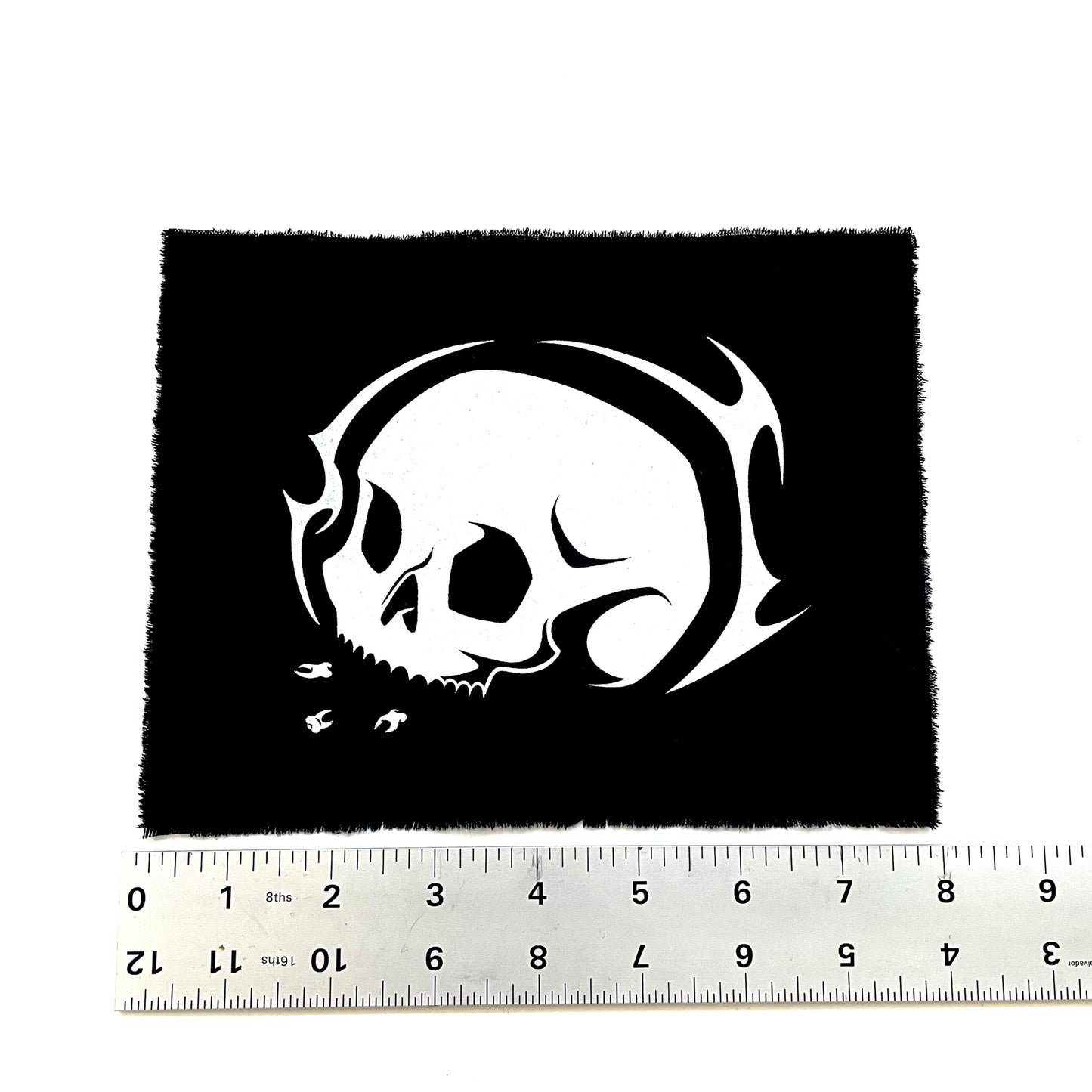 Skull Missing Teeth Patch